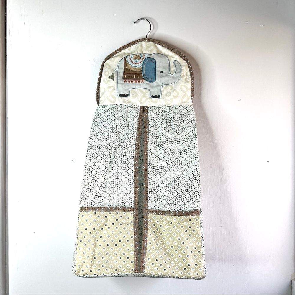 Elephant Hanging Diaper Holder